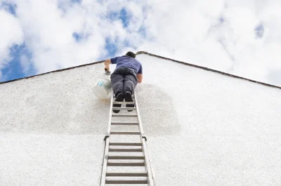 Peinture extérieure à Tresbœuf — façades et ravalement